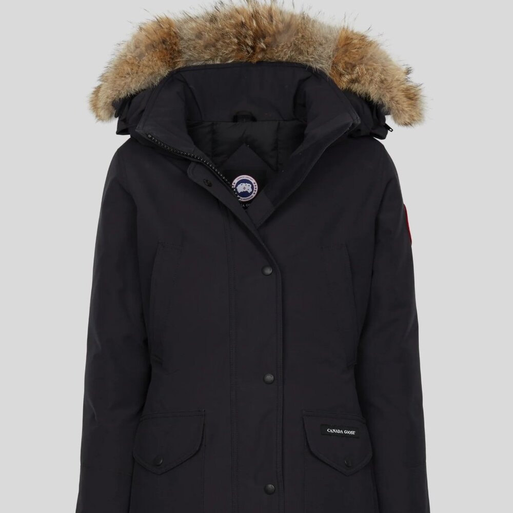 Canada Goose Trillium Parka  - navy blue, size small